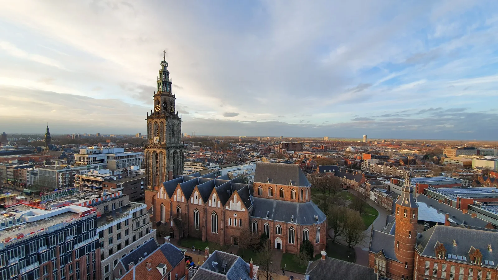 Kaart / straatbeeld kantoor Groningen